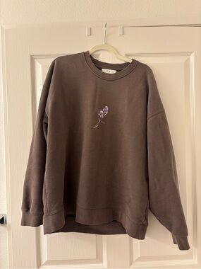 One Mile Brown Crewneck Sweatshirt